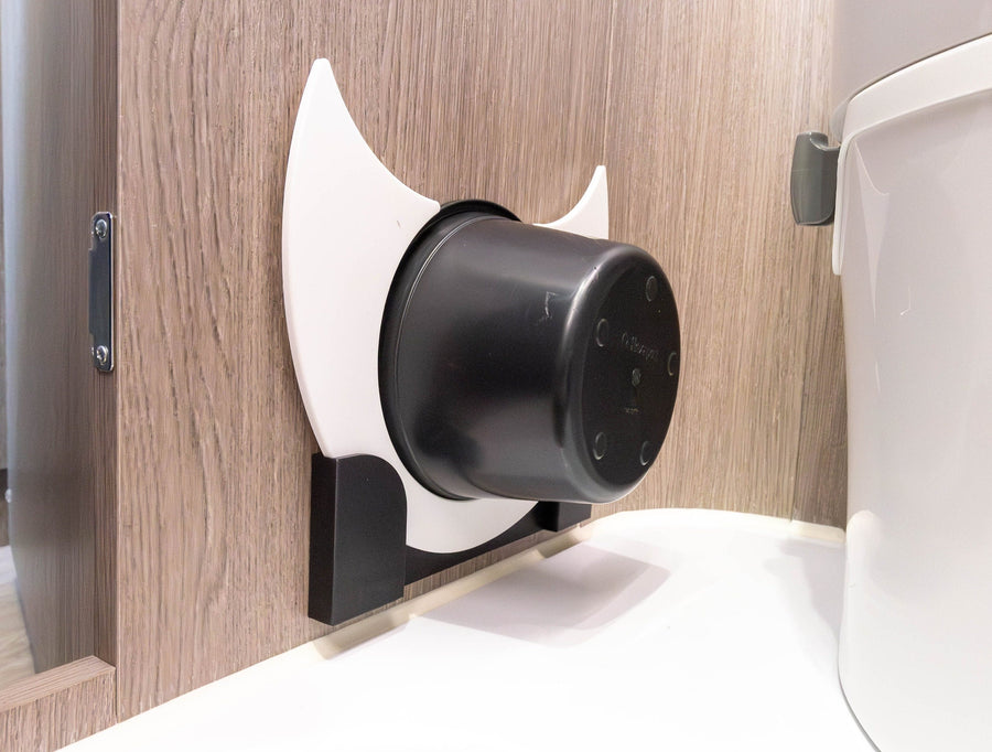 Flexaport Halter für Campingtoiletten im Wohnmobil