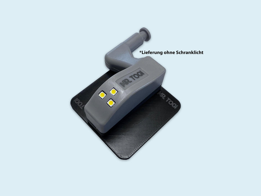 Klebe-Adapter für LED Scharnierlicht im Wohnmobil