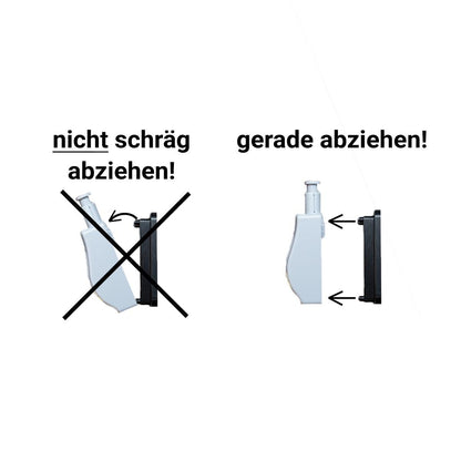 Klebe-Adapter für LED Schranklicht /Scharnierlicht im Wohnmobil / Caravan / Wohnanhänger oder Haushalt