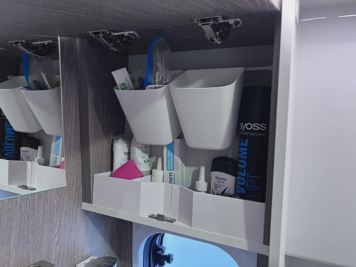 Badschrank Fach/Ablage für Wohnmobile von Challenger, Chausson, Team, Forster usw.