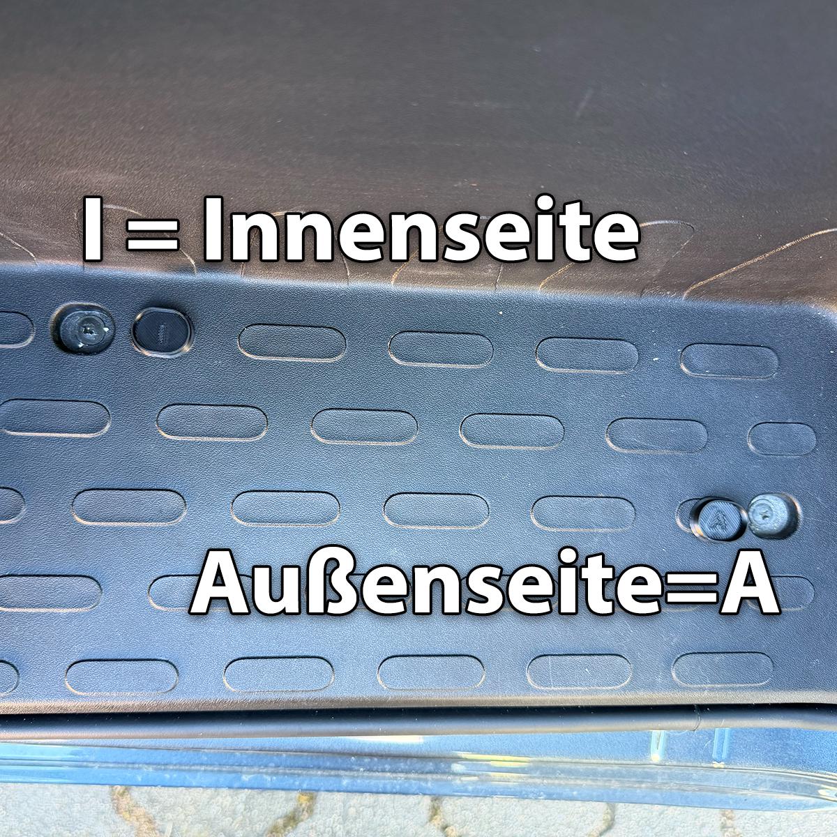 Ducato Einstiegsstufen-Abdeckkappen – Produktansicht