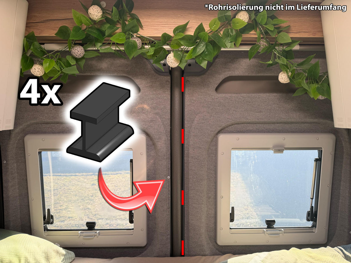 DIY: Befestigungselemente für Hecktürisolierung