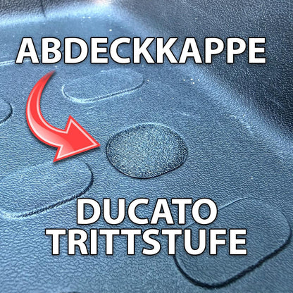 4er-Set Abdeckkappen für Fiat Ducato Einstiegsstufe ab 2021