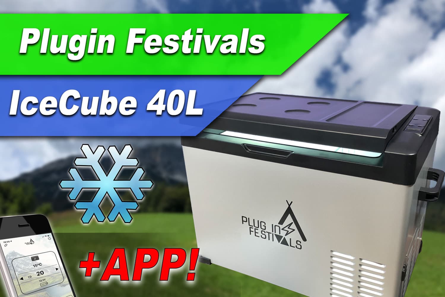 12V Adapterkabel IceCube - Plug In Festivals