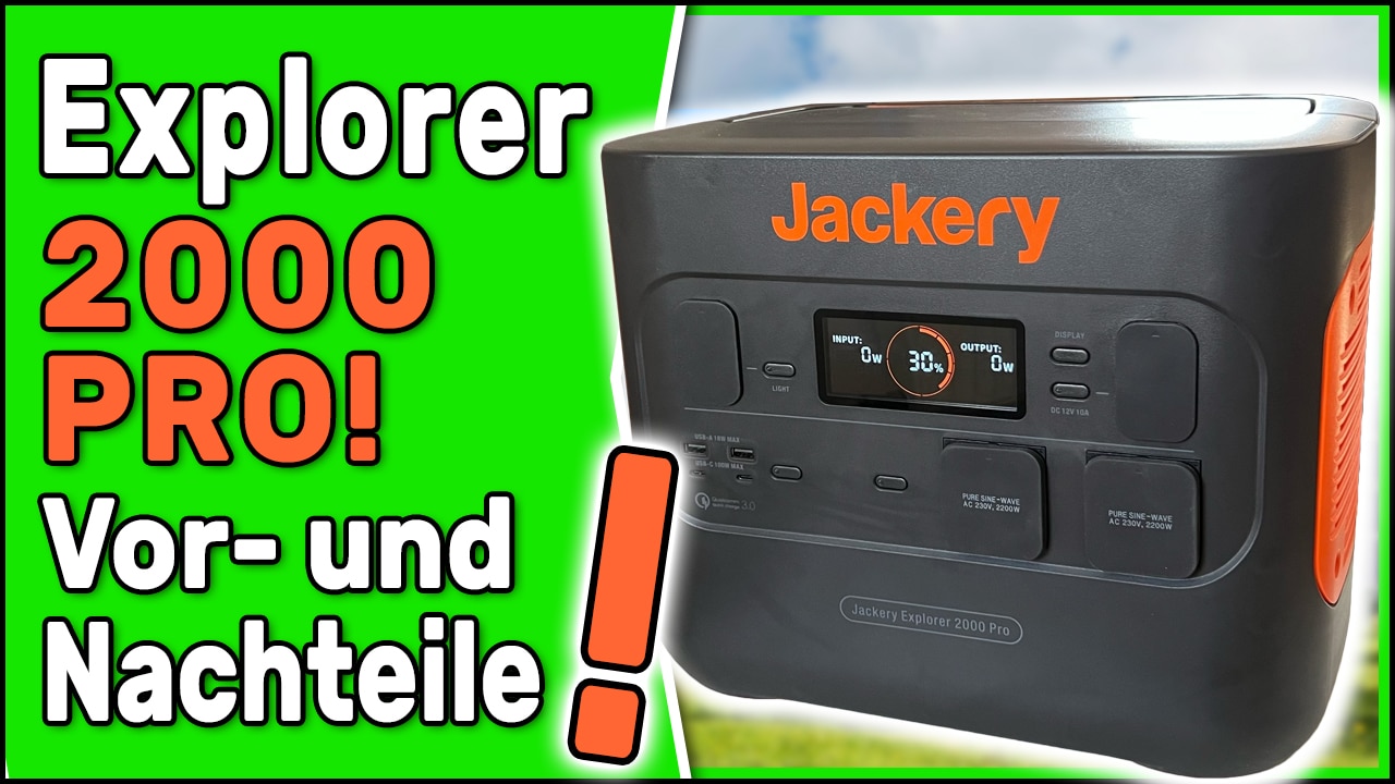 Test: Jackery Explorer 2000 Pro